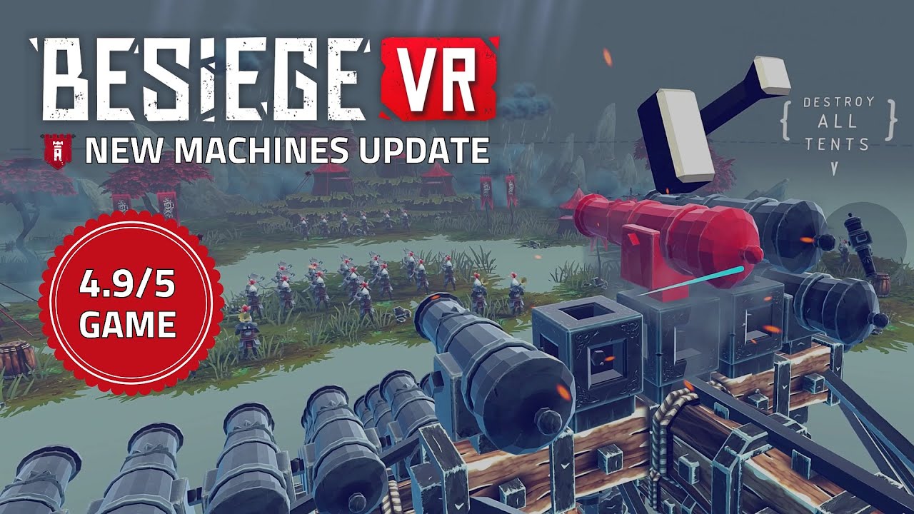 Besiege VR | Meta Quest | 20 New Machines Update