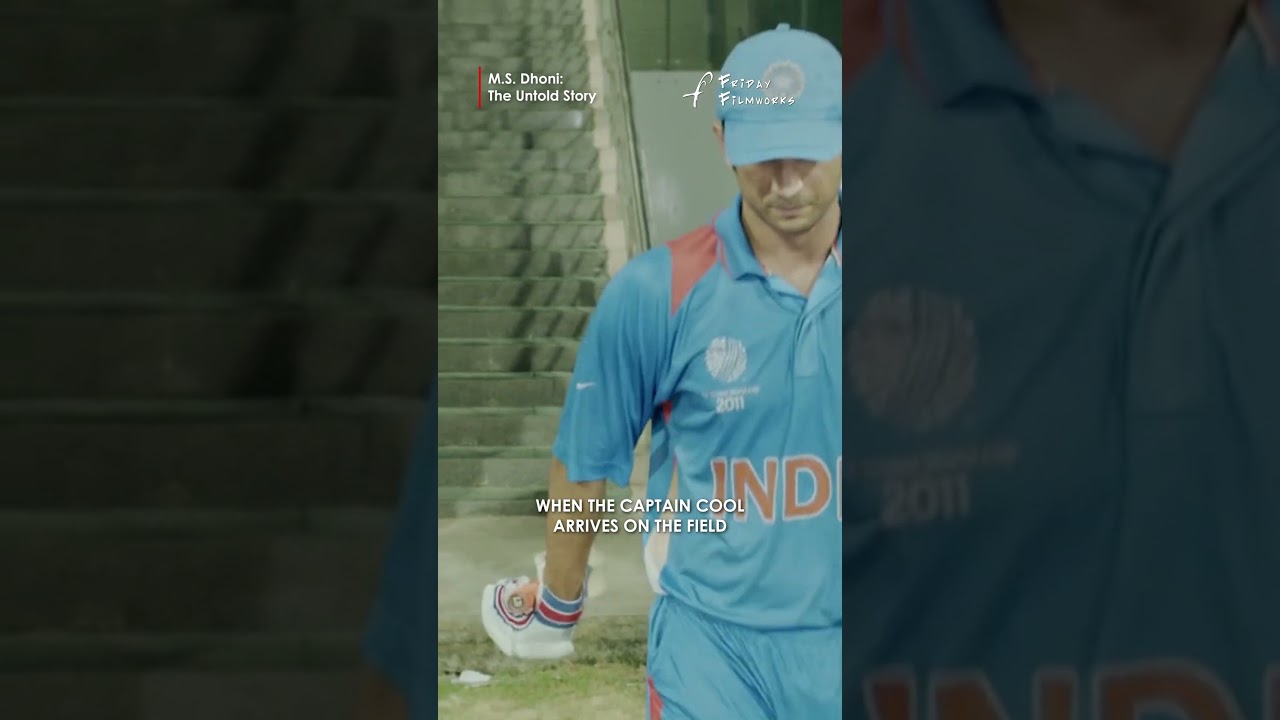 When captain Cool arrives on the field | MSD: The Untold Story