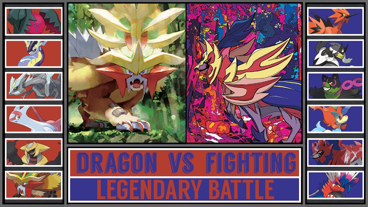 Legendary Pok&eacute;mon Battle: DRAGON vs FIGHTING
