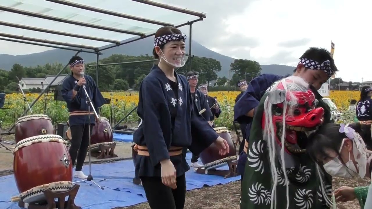 和太鼓　 鼓幸　獅子舞