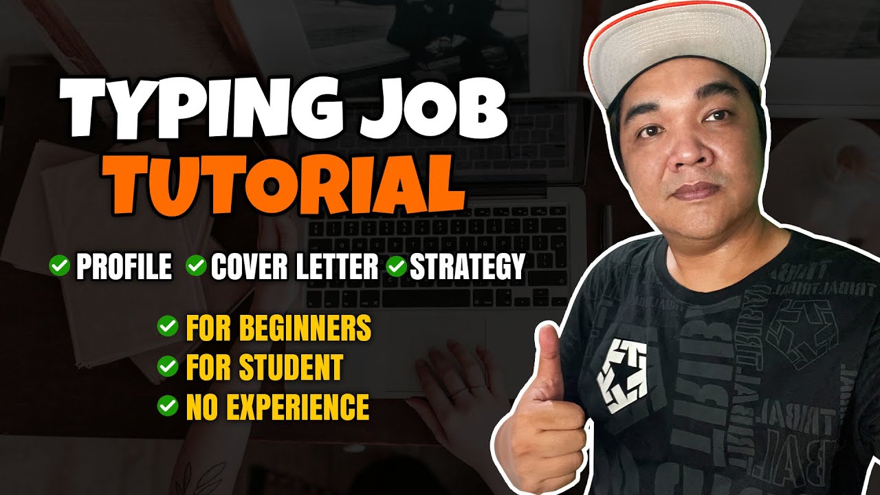 TYPING JOB Online Jobs Work From Home For Beginners No Experience Needed Tutorial