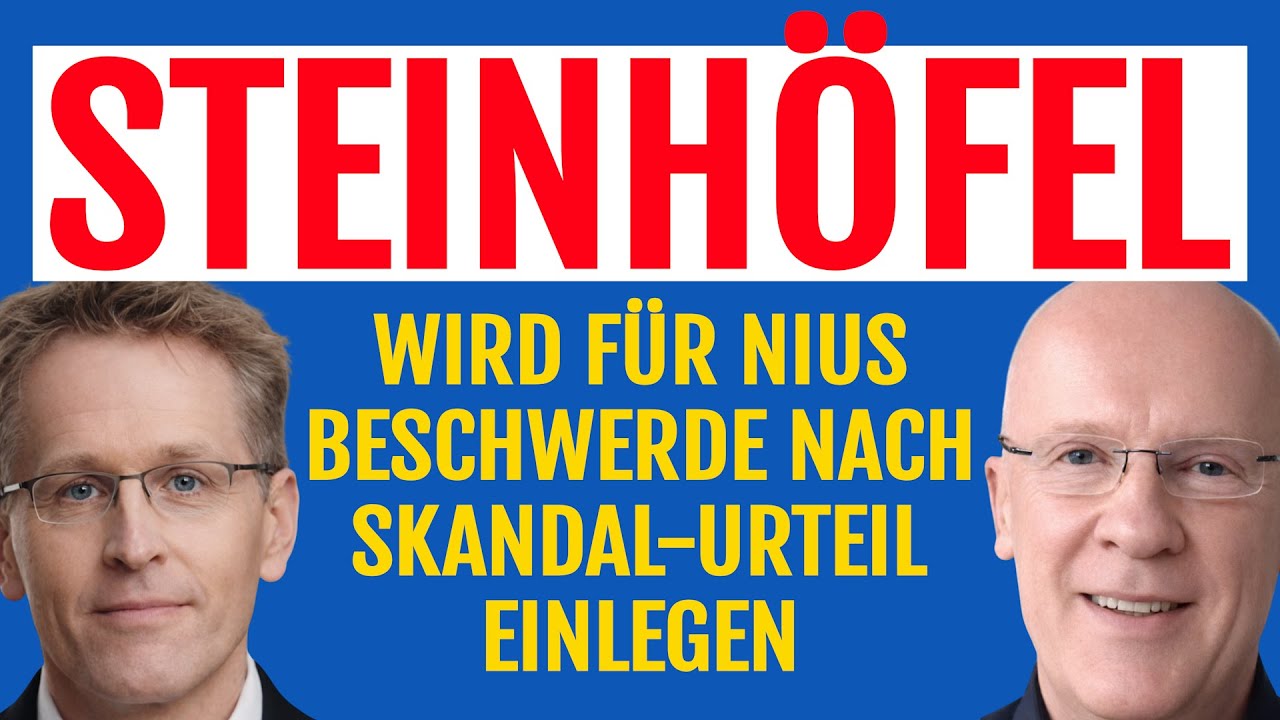 Daniel G&uuml;nther war als Privatperson bei Lanz - Anwalt Steinh&ouml;fel wird f&uuml;r NIUS Beschwerde einlegen