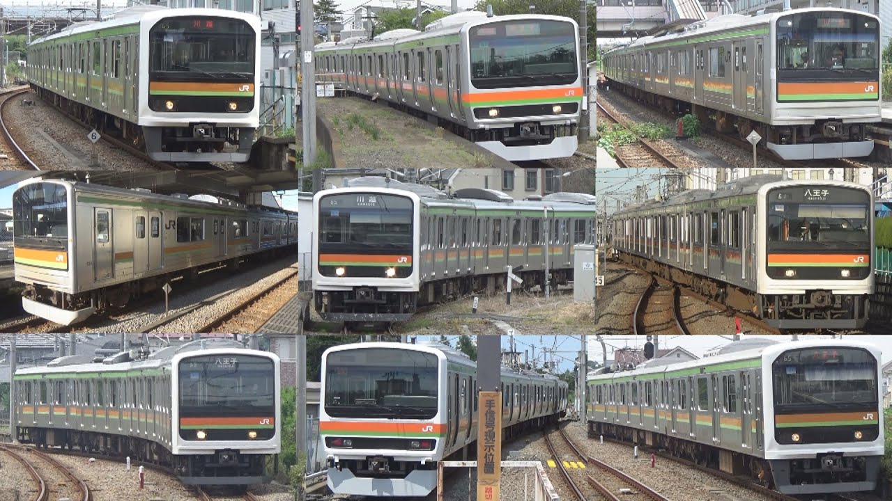 JR八高線 駅発着シーン集 (2017年7月～2018年7月撮影分まとめ)