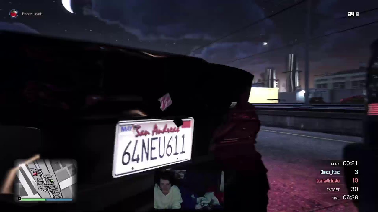 Playing GTA and Grinding Money