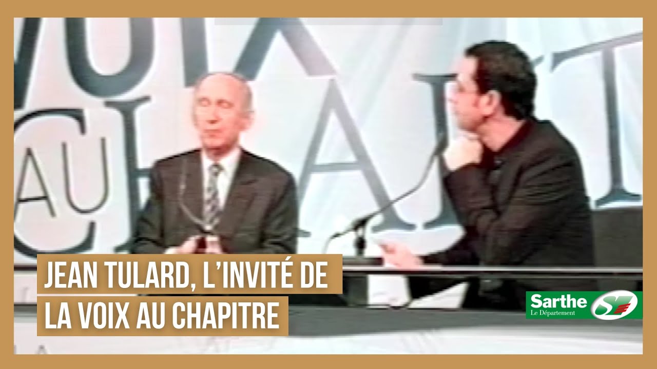 Jean Tulard, l'invité de la Voix au Chapitre
