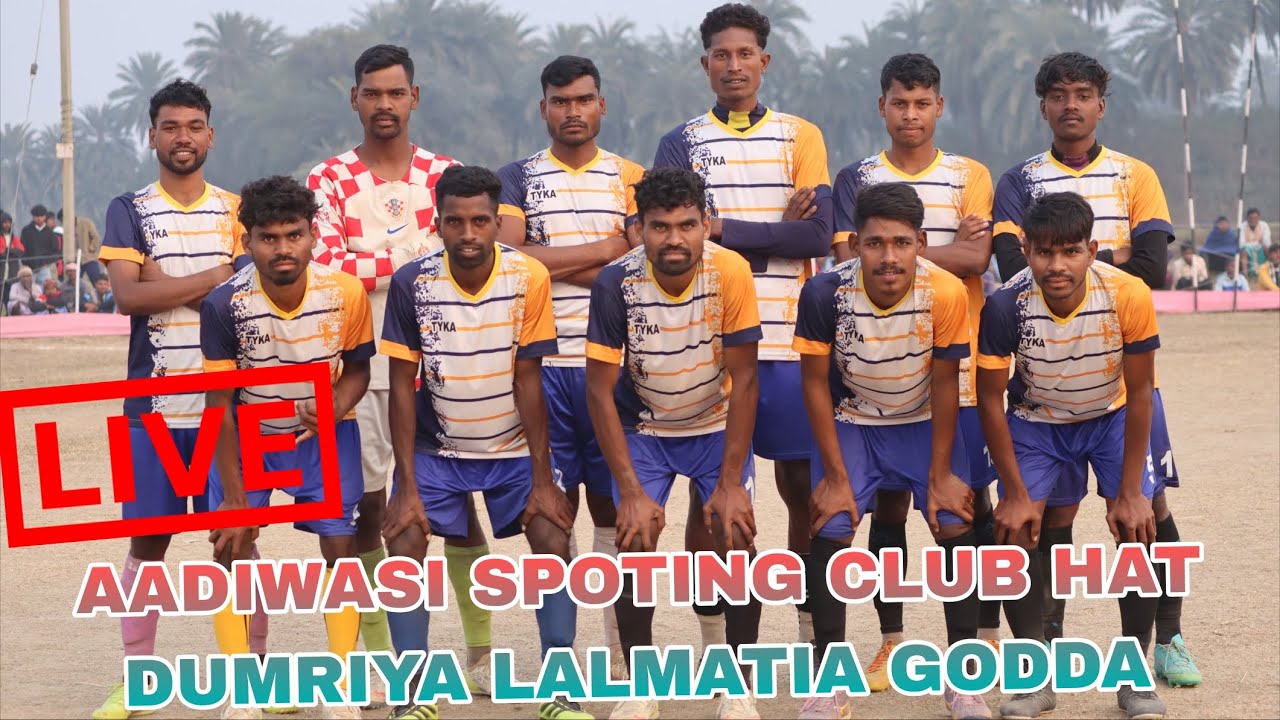 AADIWASI SPOTING CLUB HAT DUMRIYA LALMATIA GODDA 2026
