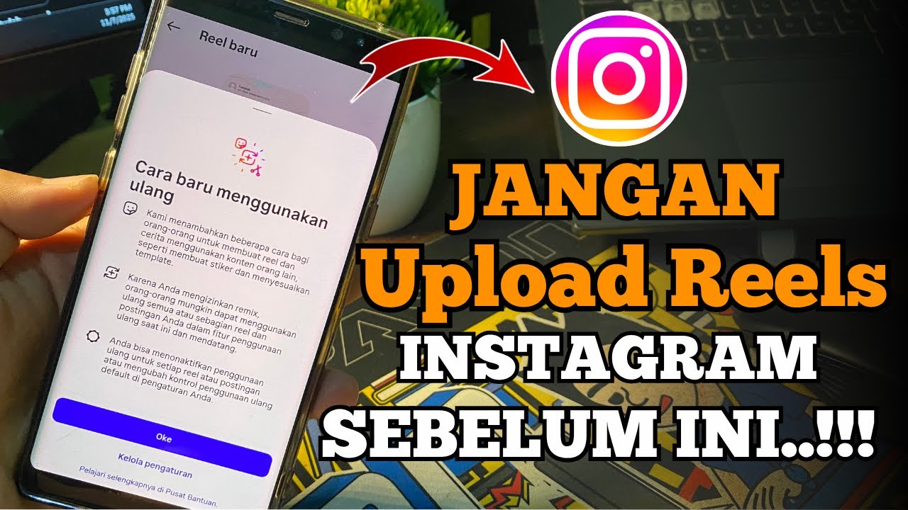 3 Cara Setting Sebelum Posting di Instagram Agar Video Reels Kamu FYP | Tutorial Instagram 2025
