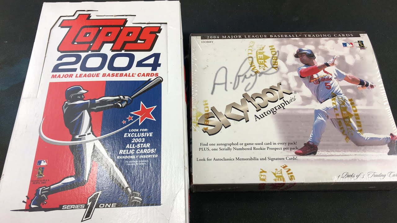 2004 SKYBOX AUTOGRAPHICS & TOPPS - Turn Back the Clock Tuesday
