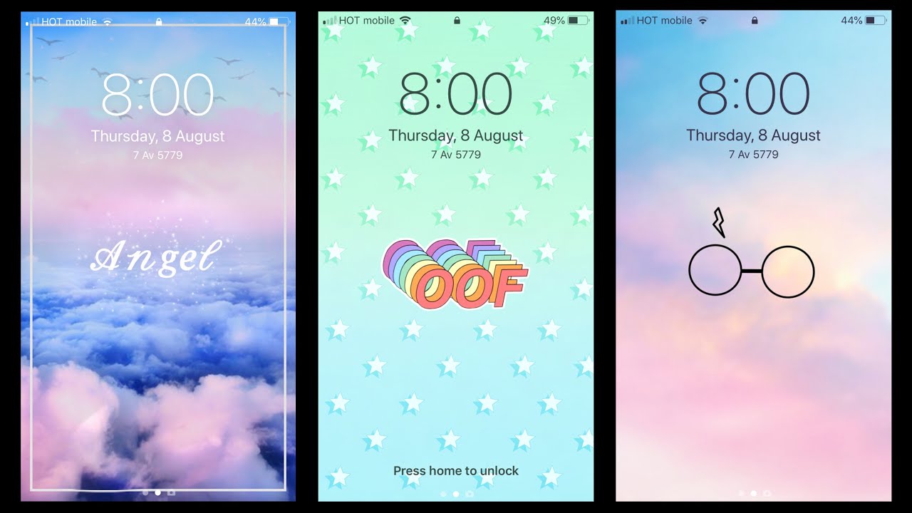 How To Make Aesthetic Lockscreen - Step By Step