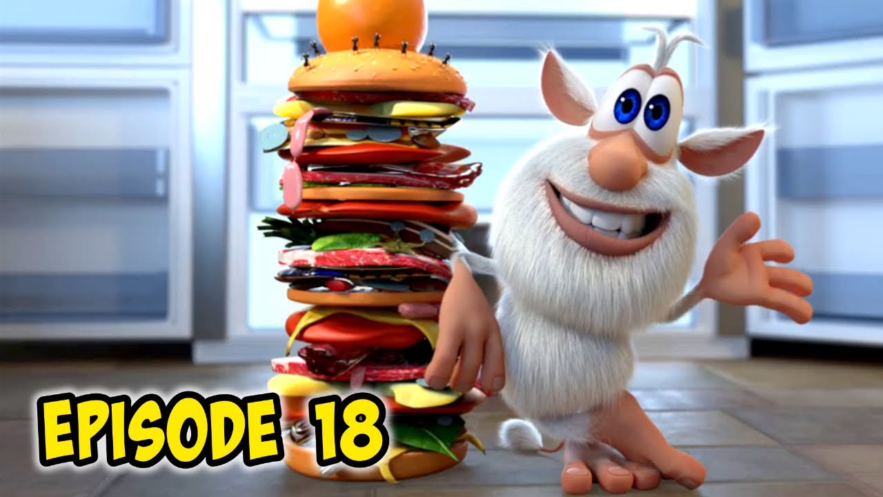 Booba - Burger - Episode 18 | Funny Cartoons for Kids | Super Toons Kids TV
