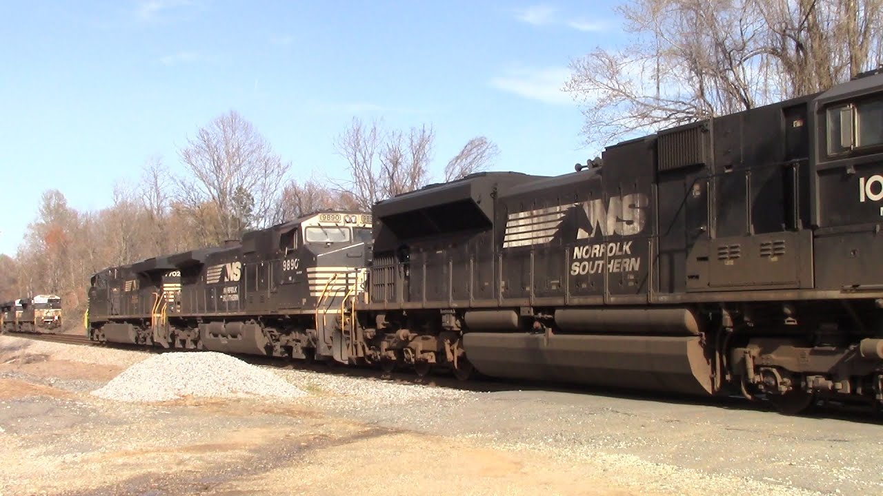 NS Trains on the Old Southern Railway