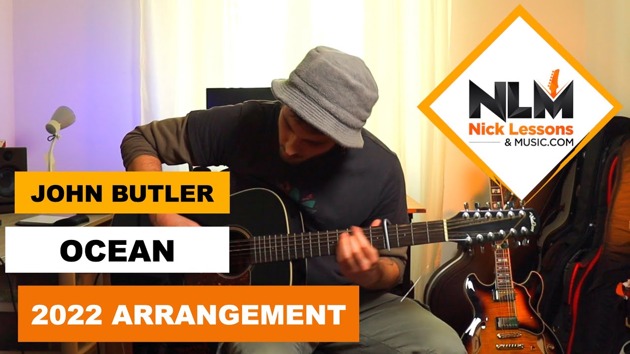 Ocean John Butler 2012 studio version - 12 strings guitar cover