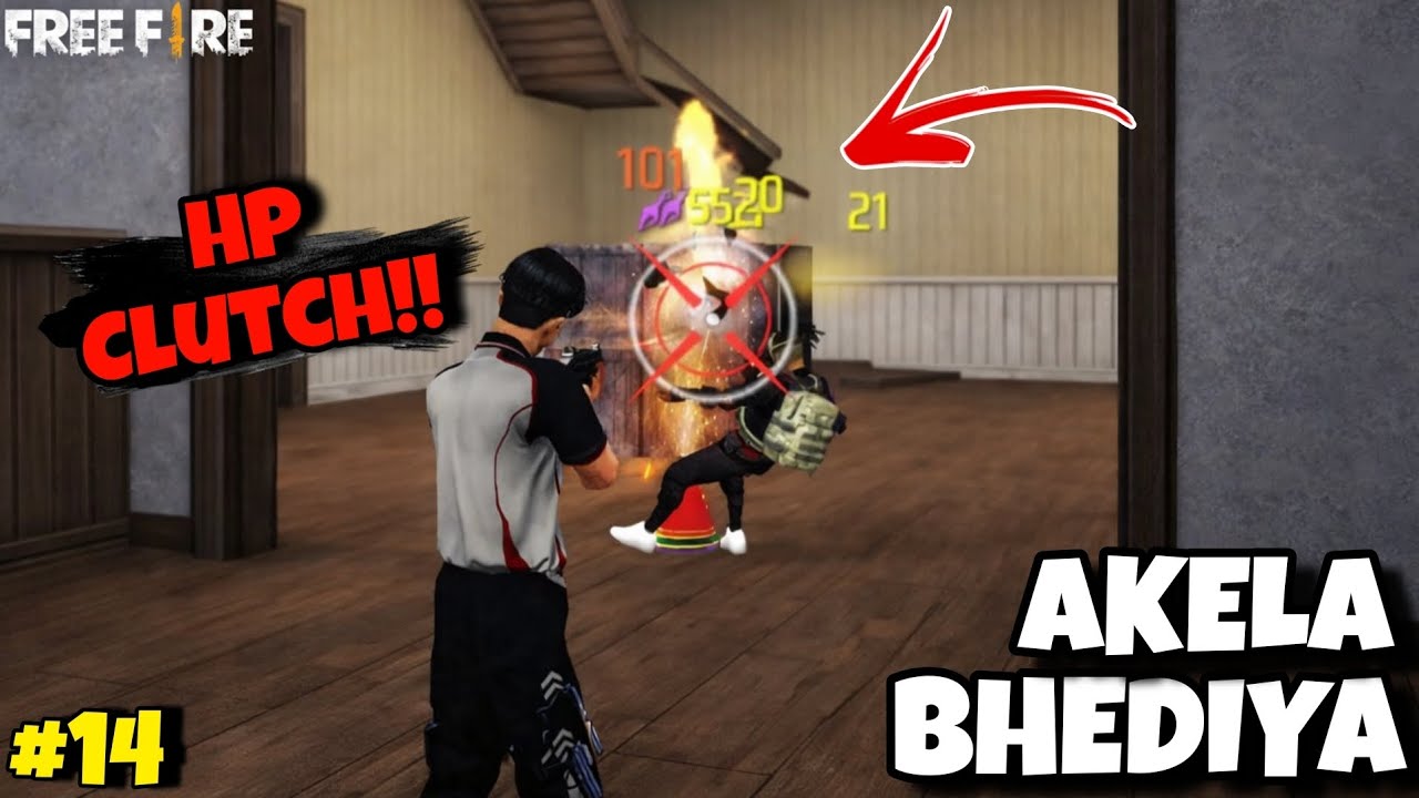 Enemy Ne Socha Game Over… But 1 HP Clutch! 😱 | Free Fire Akela Bhediya #14