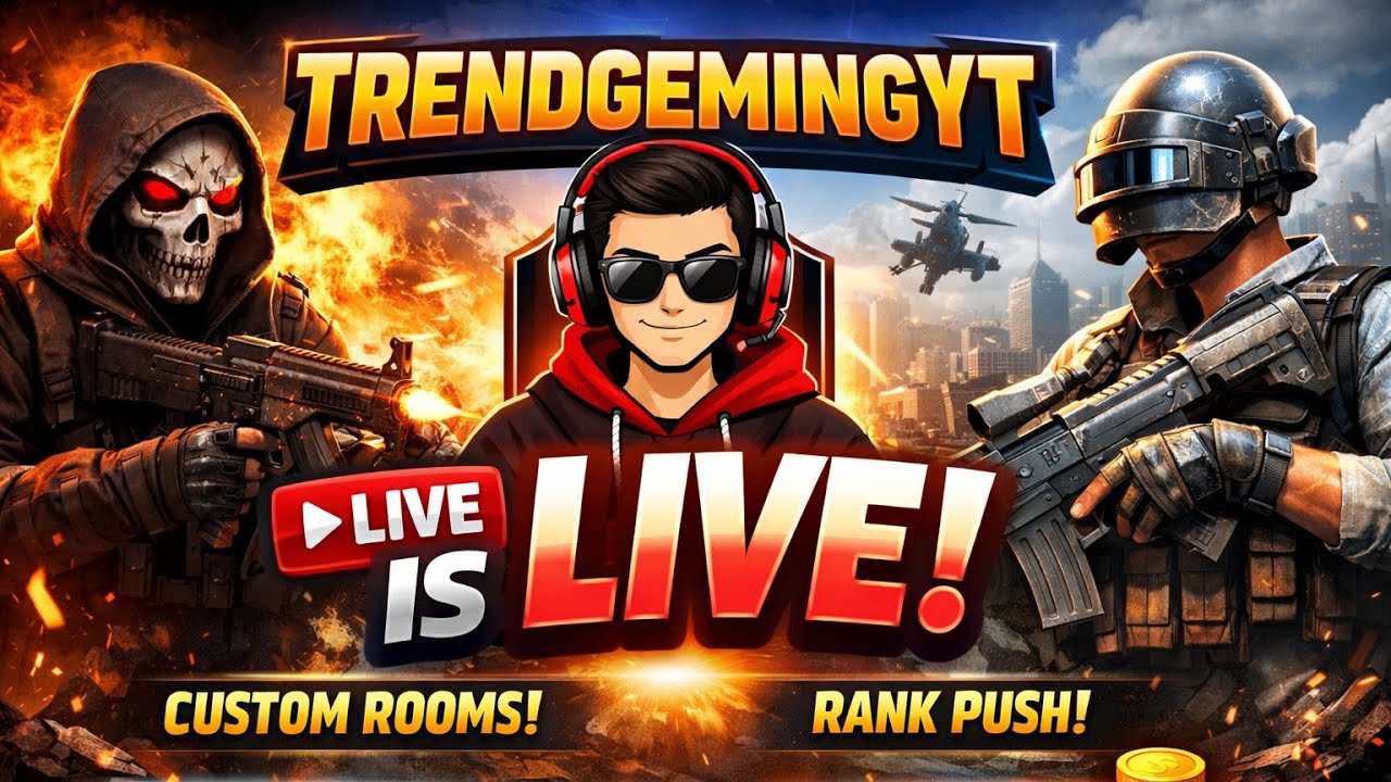 🔴 LIVE 🔥 TrendGemingYT OP Gameplay | Clutch & Rush Time