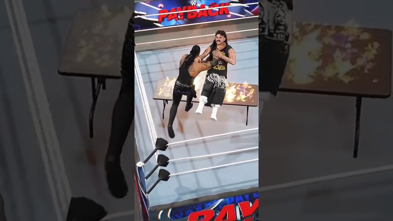 WWE 2K25 - DAMIAN PRIEST FINISHER COMPILATION‼️ #wwe #wwe2k25 #wrestling #sportsgamer1313 #shorts