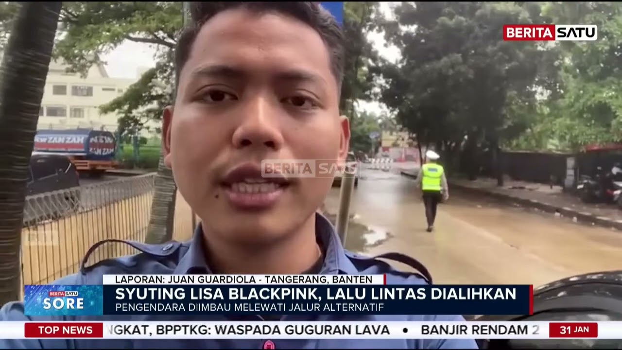 Rekayasa Lalu Lintas di Tangerang Demi Kelancaran Syuting Lisa Blackpink 