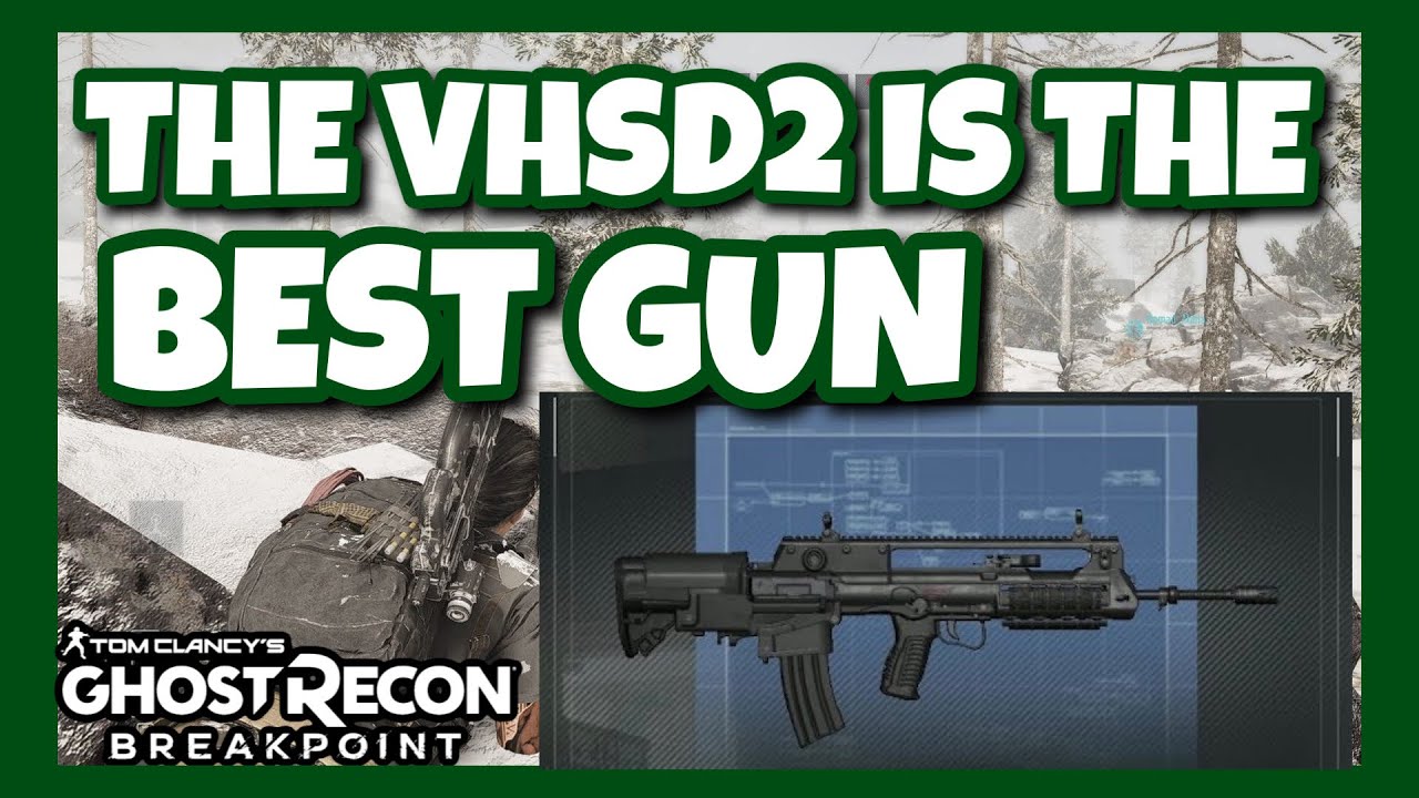 The VHSD2 is the BEST PVP WEAPON - Ghost Recon Breakpoint PVP