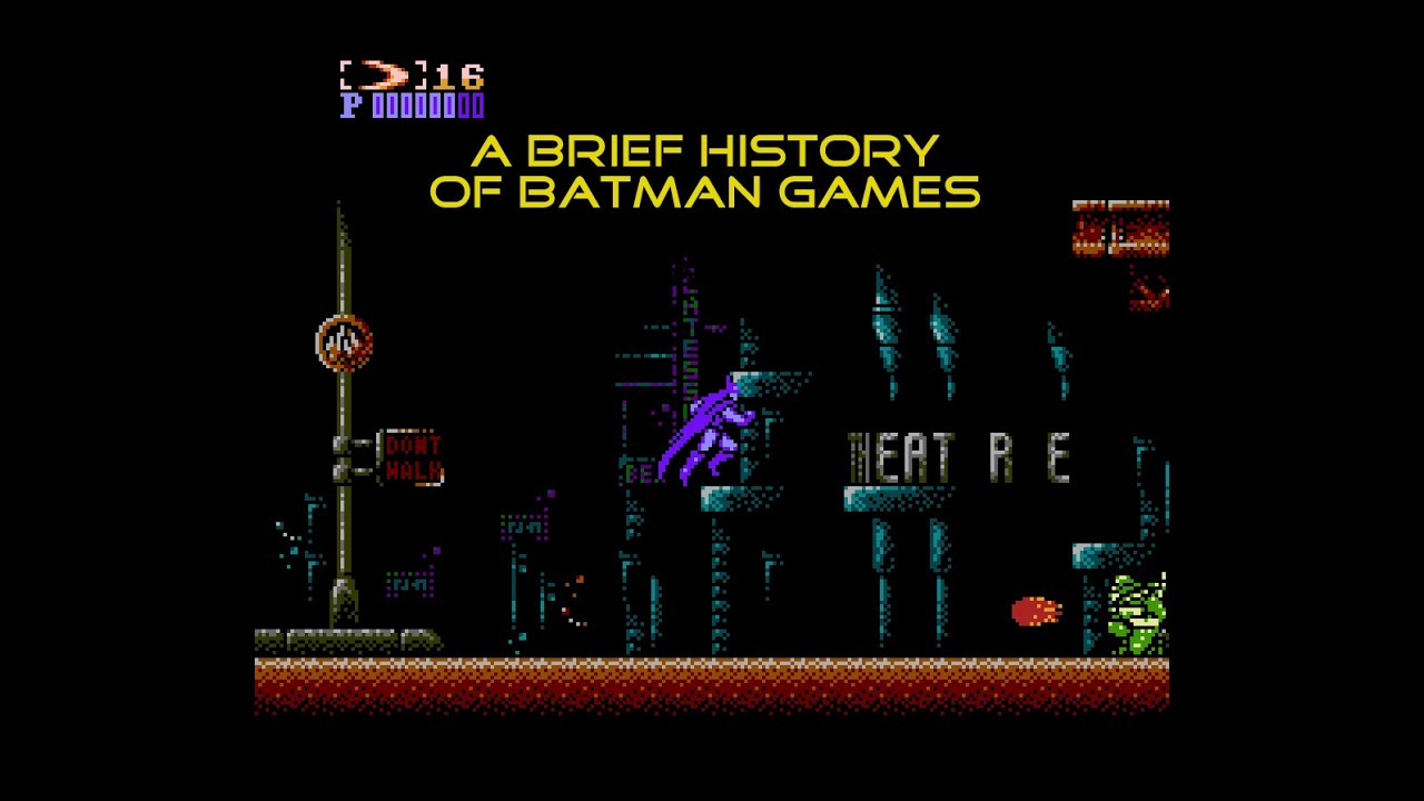 A Brief History of Batman Games