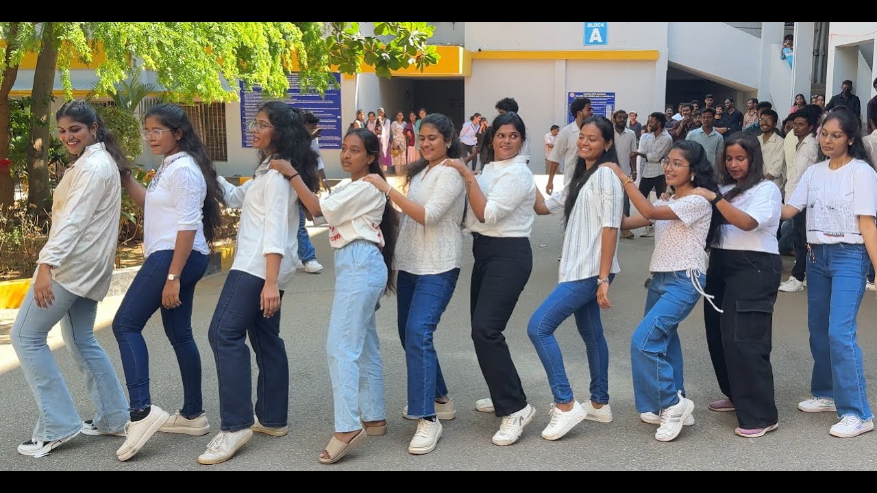 Flash Mob  MBA GVP Rushi Konda vizag