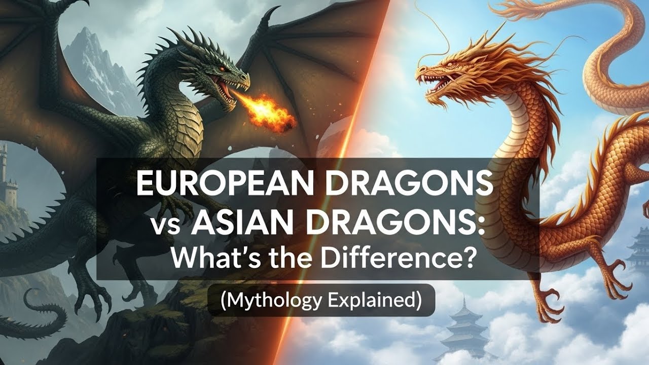 European Dragons vs Asian Dragons: What&rsquo;s the Difference? (Mythology Explained)