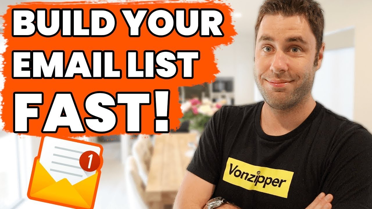 How To Build An Email List FAST & PROFITABLE! (Step By Step)