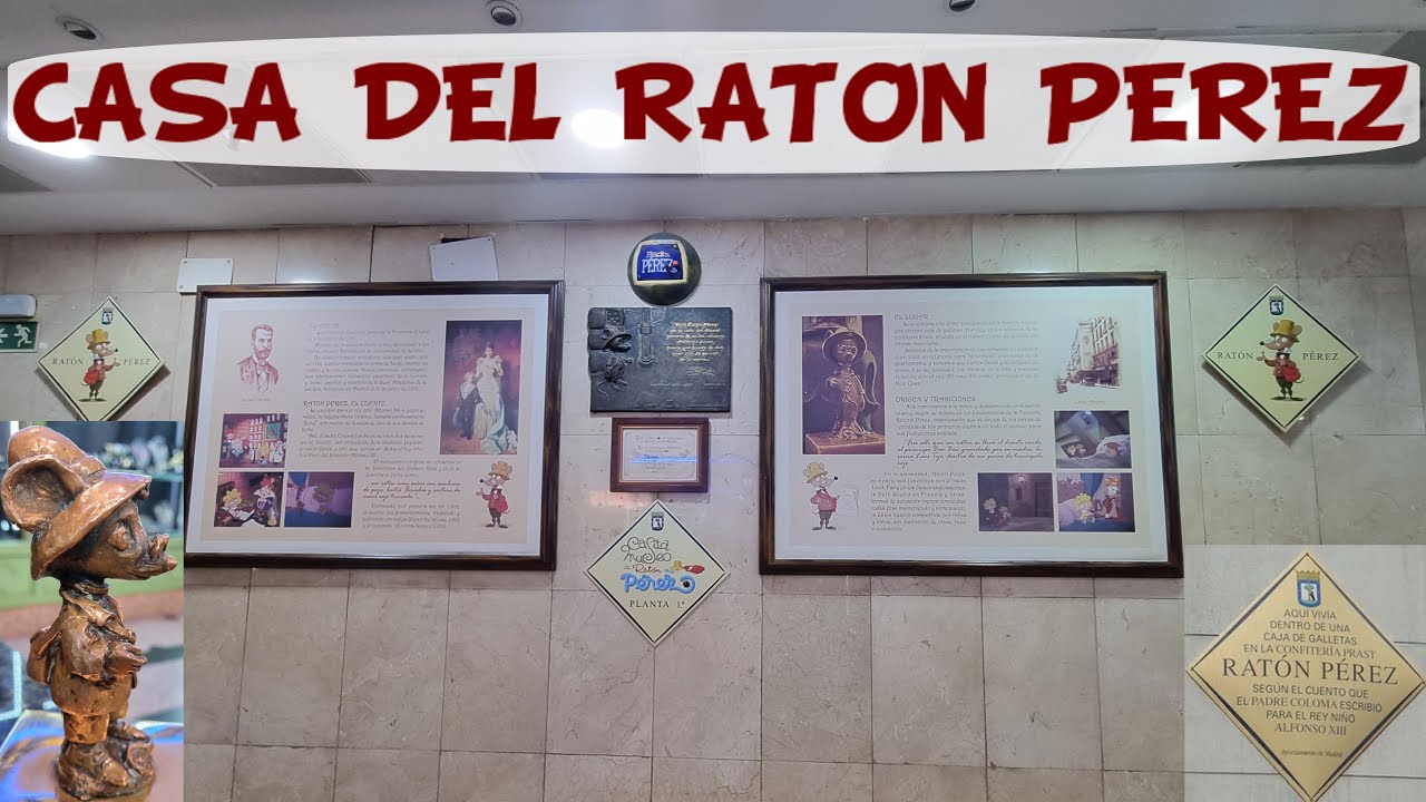 Casa del RATONCITO PÉREZ en MADRID🦷🐭