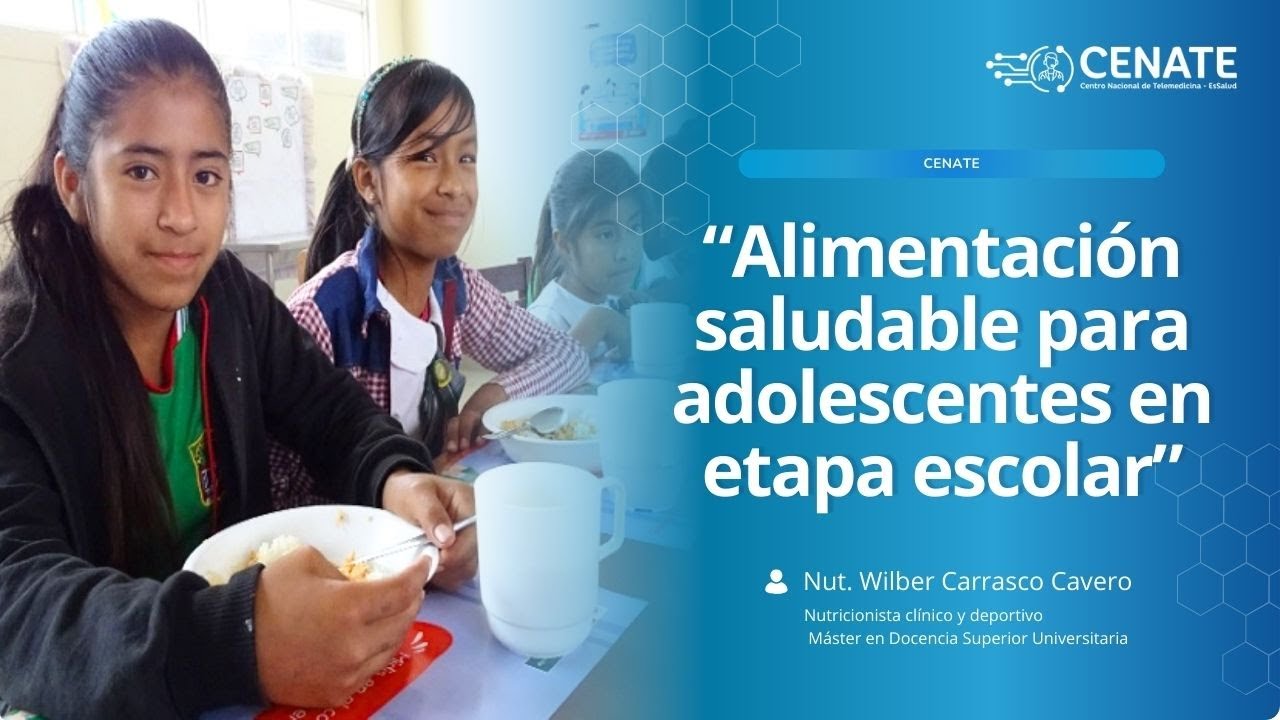 Alimentación saludable para adolescentes en etapa escolar