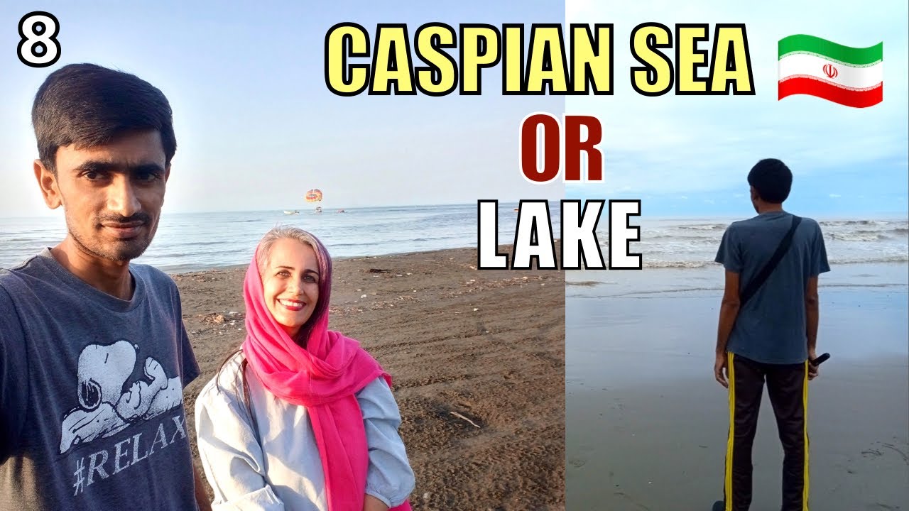 Discovering the Caspian Sea Beach in Chalus City | Caspian Sea or Lake?