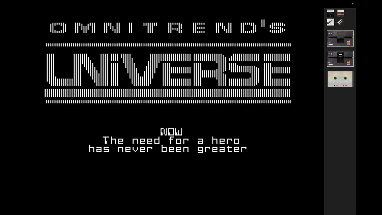 Omnitrend's Universe - Apple II