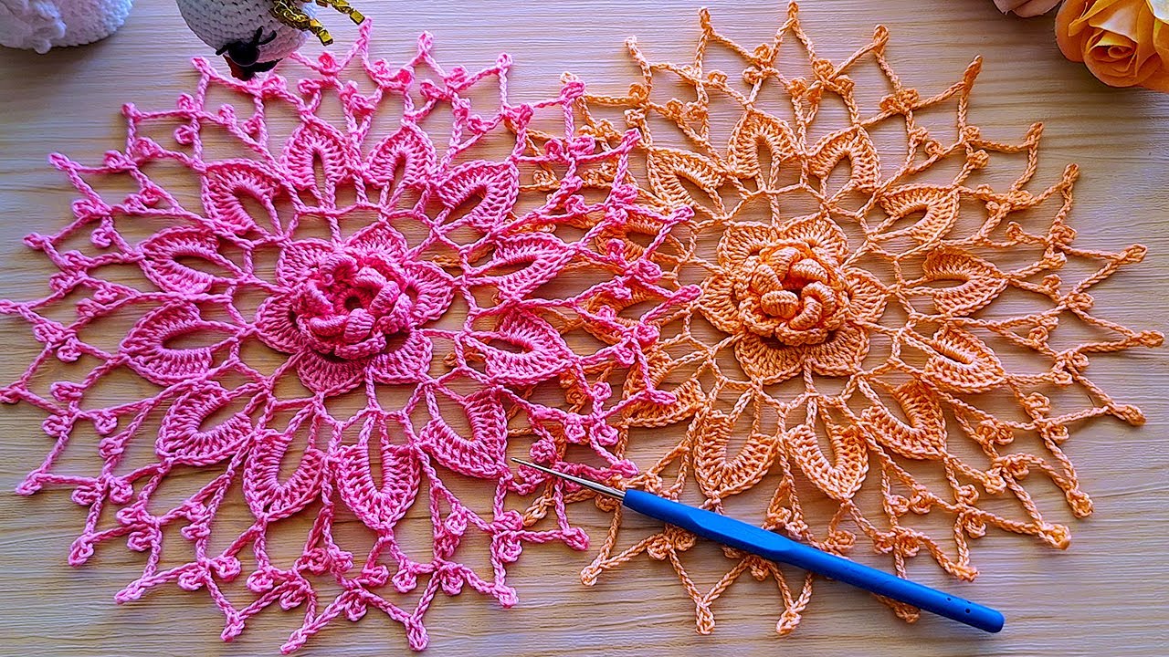 Doily 🧶 Wonderful Crochet Doily Pattern For Doilies,Cover up Crochet tablecloth, Crochet Blanket