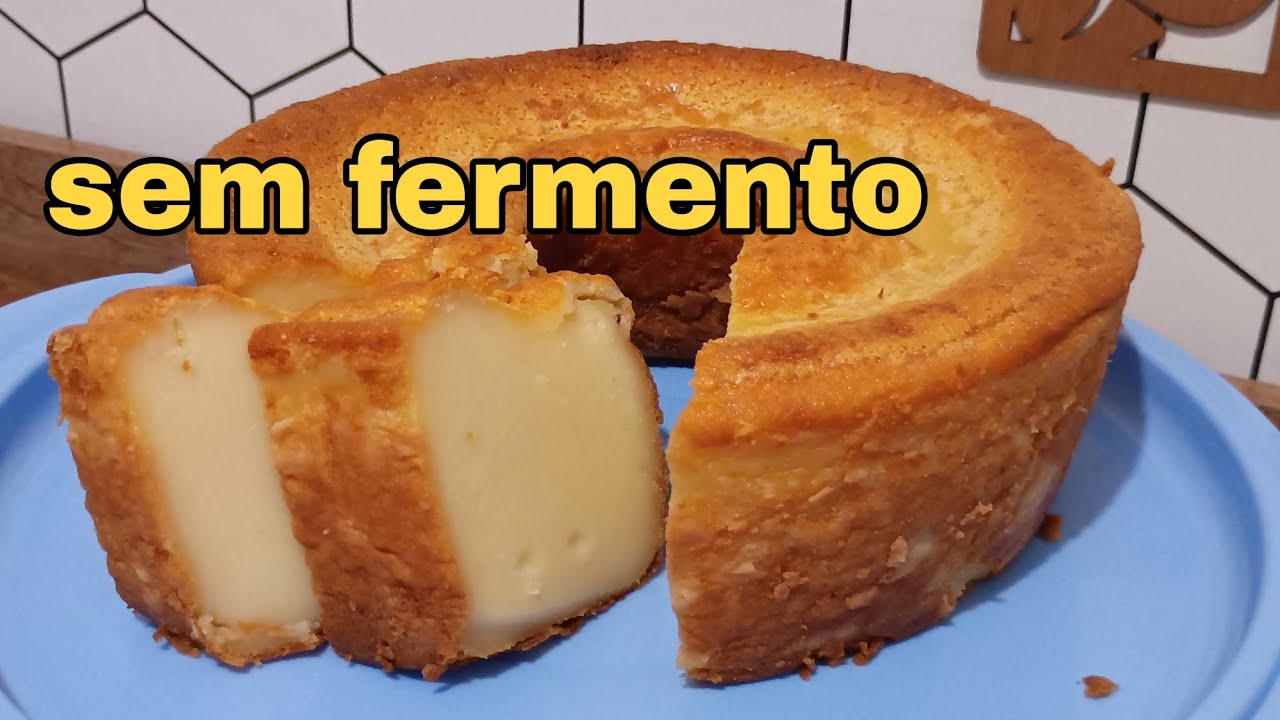 Bolo nordestino engorda marido com leite de coco, textura de pudim desmanchar na boca delícia😋