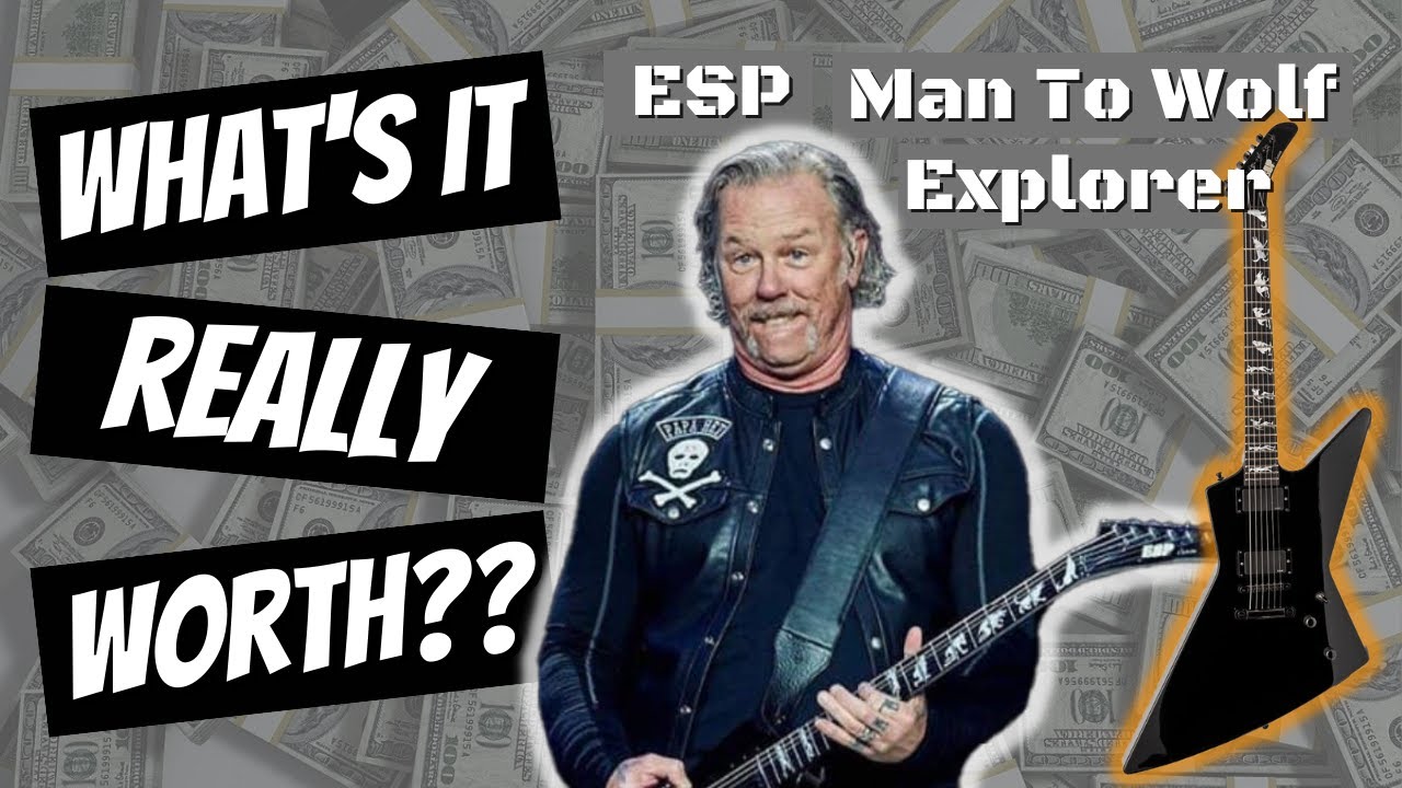 ESP MX250 Man To Wolf James Hetfield Explorer - What's It Really Worth??