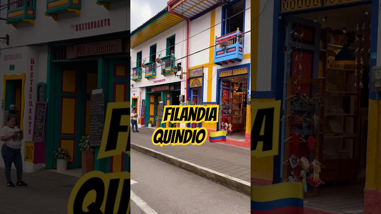 Esto es FILANDIA en el QUINDIO 🇨🇴