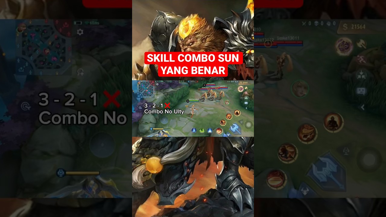 Tutorial skill combo sun #mobilelegends #1jutaviewer #viralvideo #mobilelegendexe #viralvideo