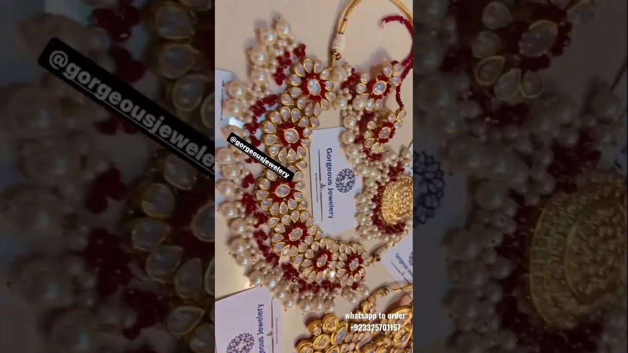 Polki Bridal Jewellery || Polki Pakistani Jewellery   #polkijewellery #bridaljewellery #jewellery