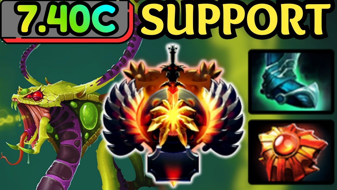 🔥 8K MMR VENOMANCER Hard Support — Poison Control Everywhere | Dota 2 Support 🔥
