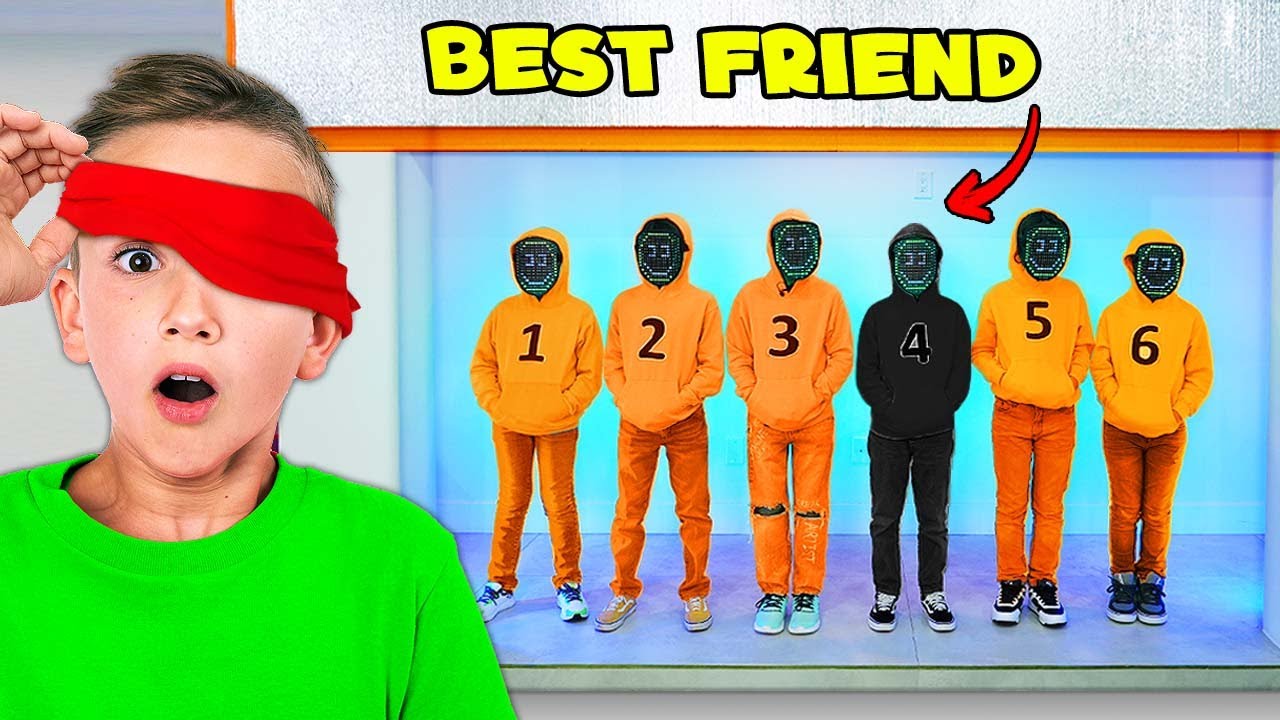 فلاد يحاول العثور على أفضل صديق له معصوب العينين!