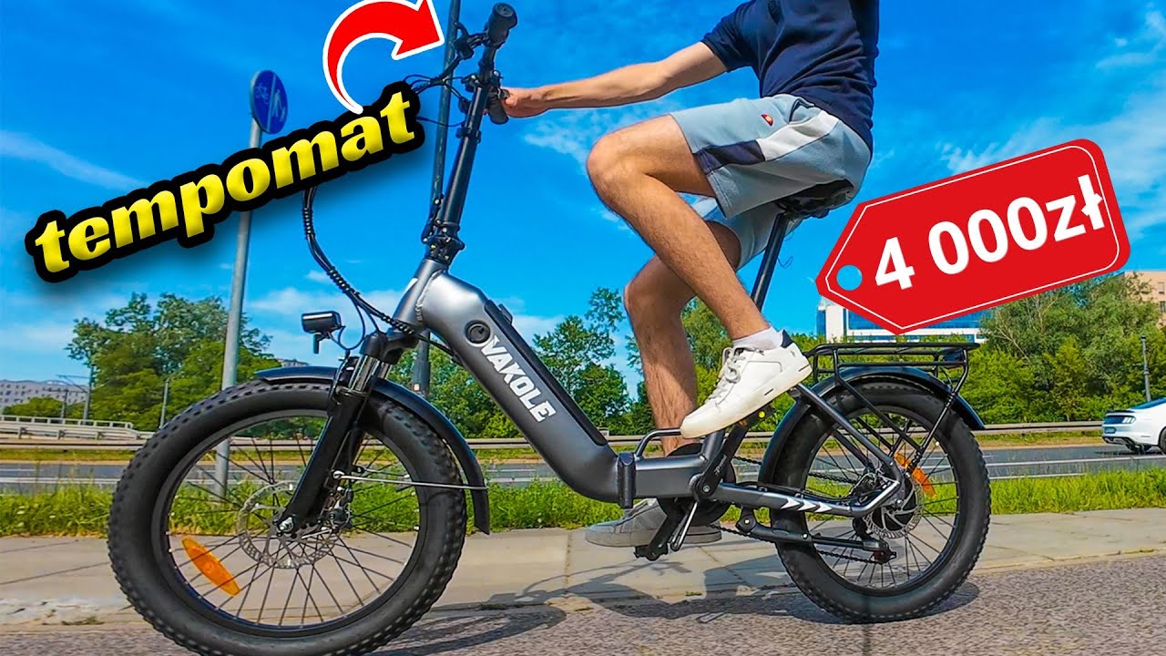 ŁADNY I Z BAJERAMI - Rower elektryczny do 4000 zł VAKOLE VT4