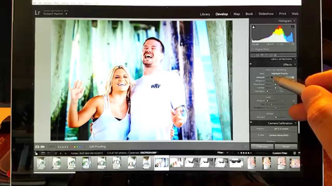 Lightroom on Surface Pro 3: Editing Raw Images