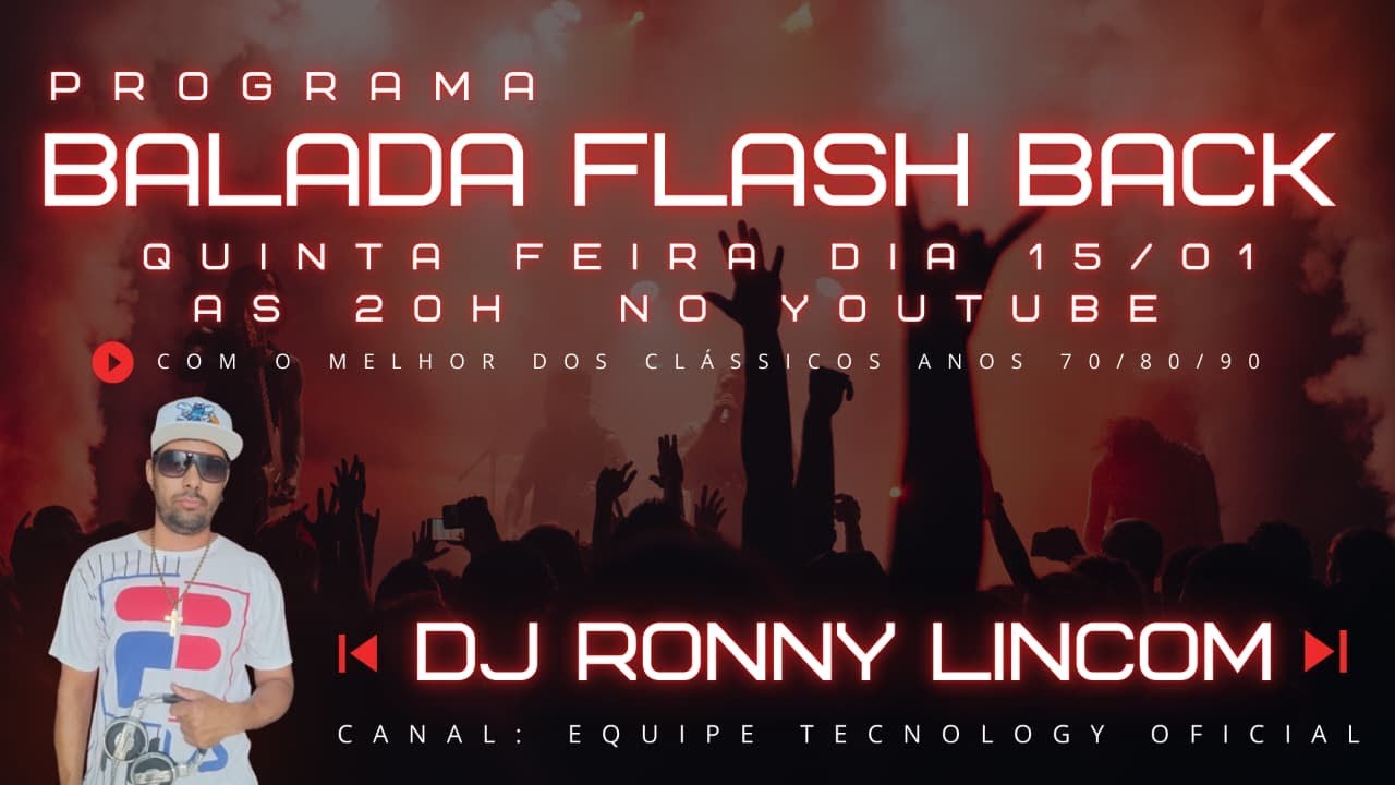 PROGRAMA BALADA FLASH BACK NESTA QUINTA FEIRA DIA 15/01 AS 20H