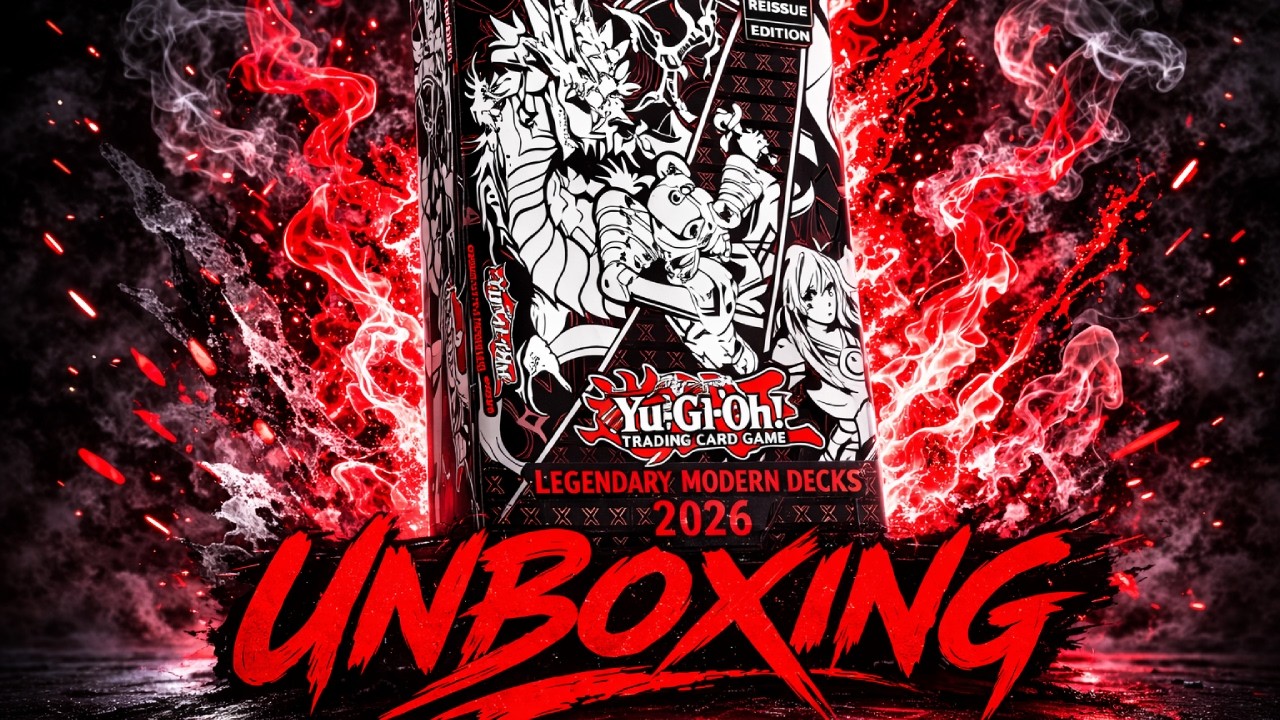 LEGENDARY MODERN DECKS 2026 - YUGIOH Unboxing-