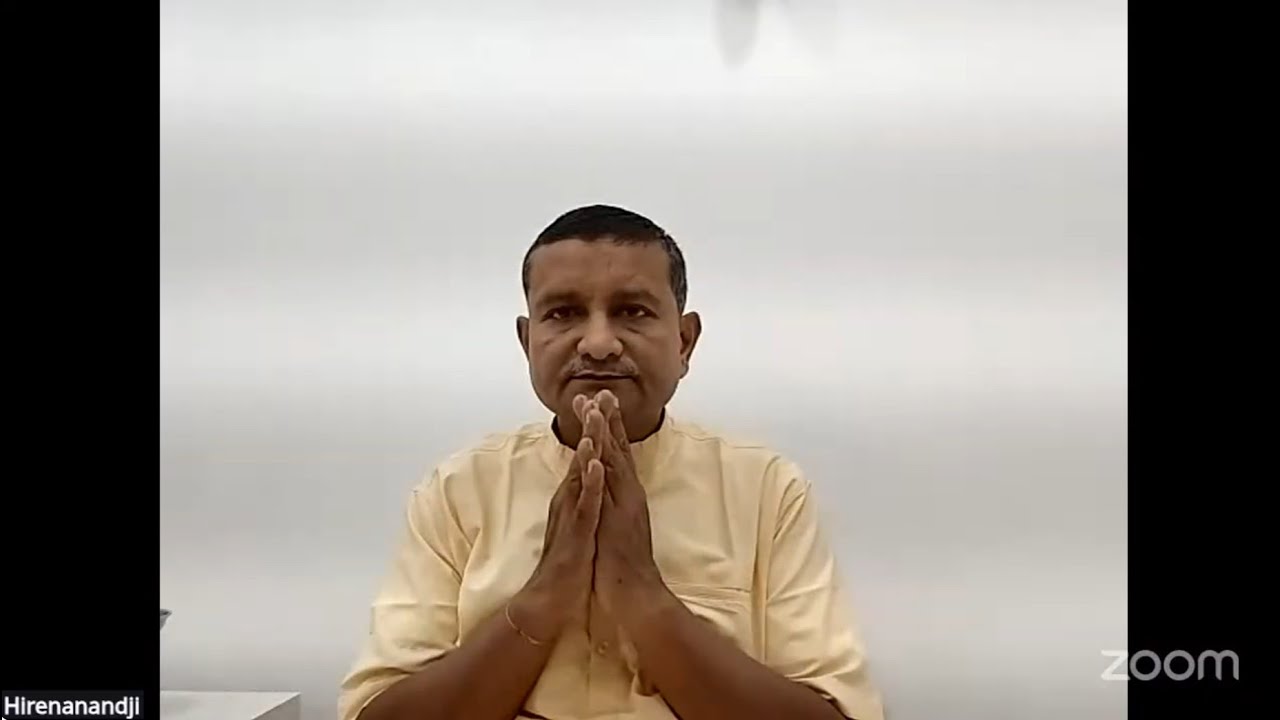 26-01-2026 #1 Dada Bhagwan Aptaputra Hirenanandji Zoom Satsang