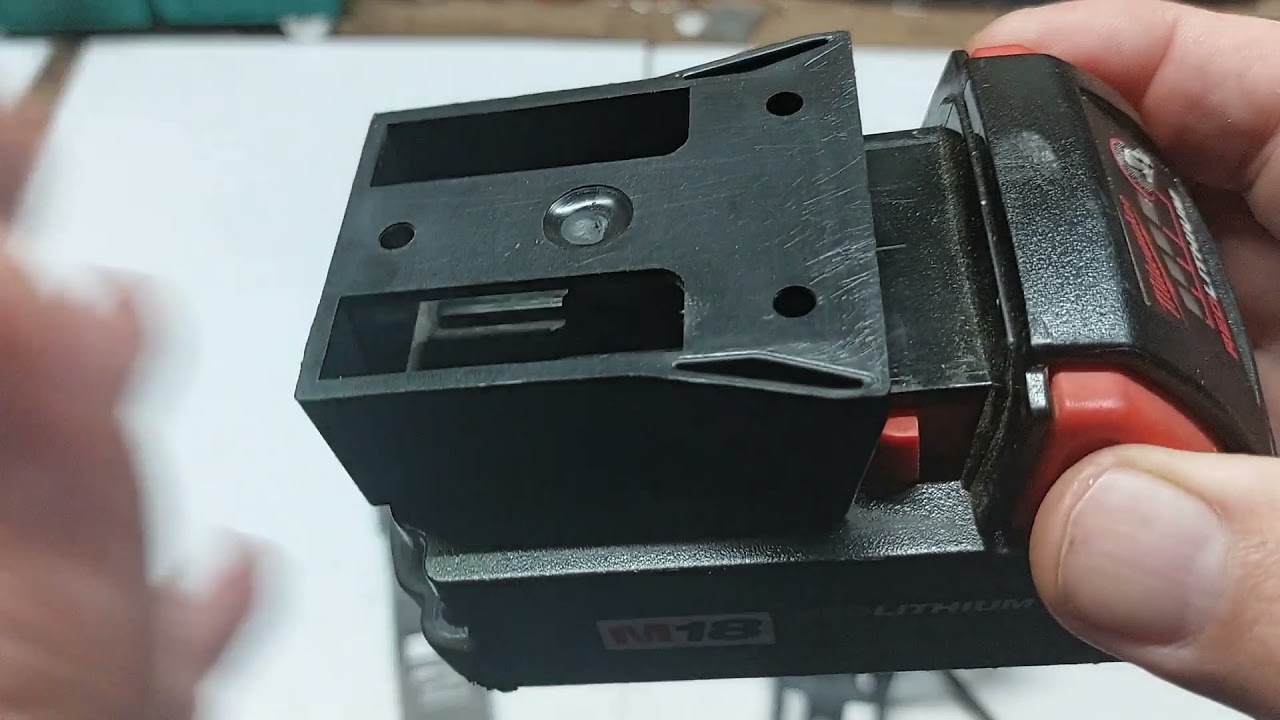 Stealth Mounts for Milwaukee M18 Batteries.