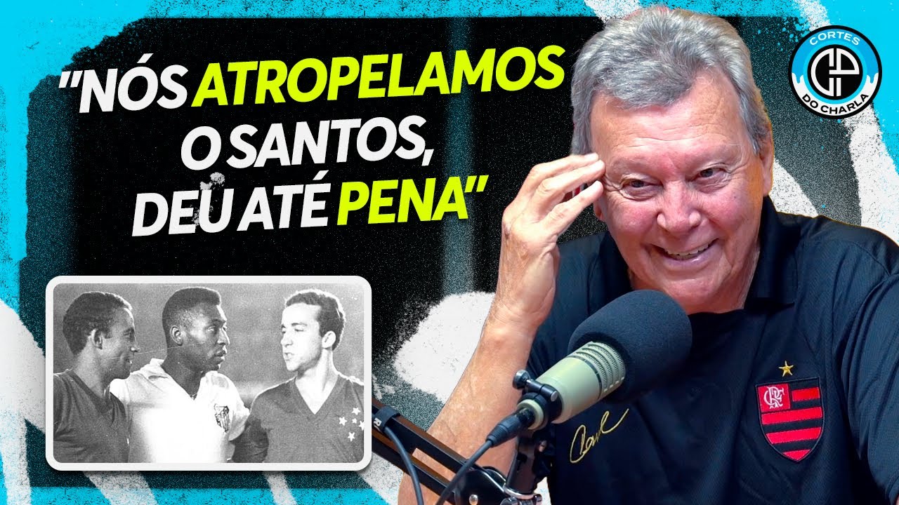 O DIA QUE O CRUZEIRO DEU UM BAILE NO SANTOS DE PELÉ