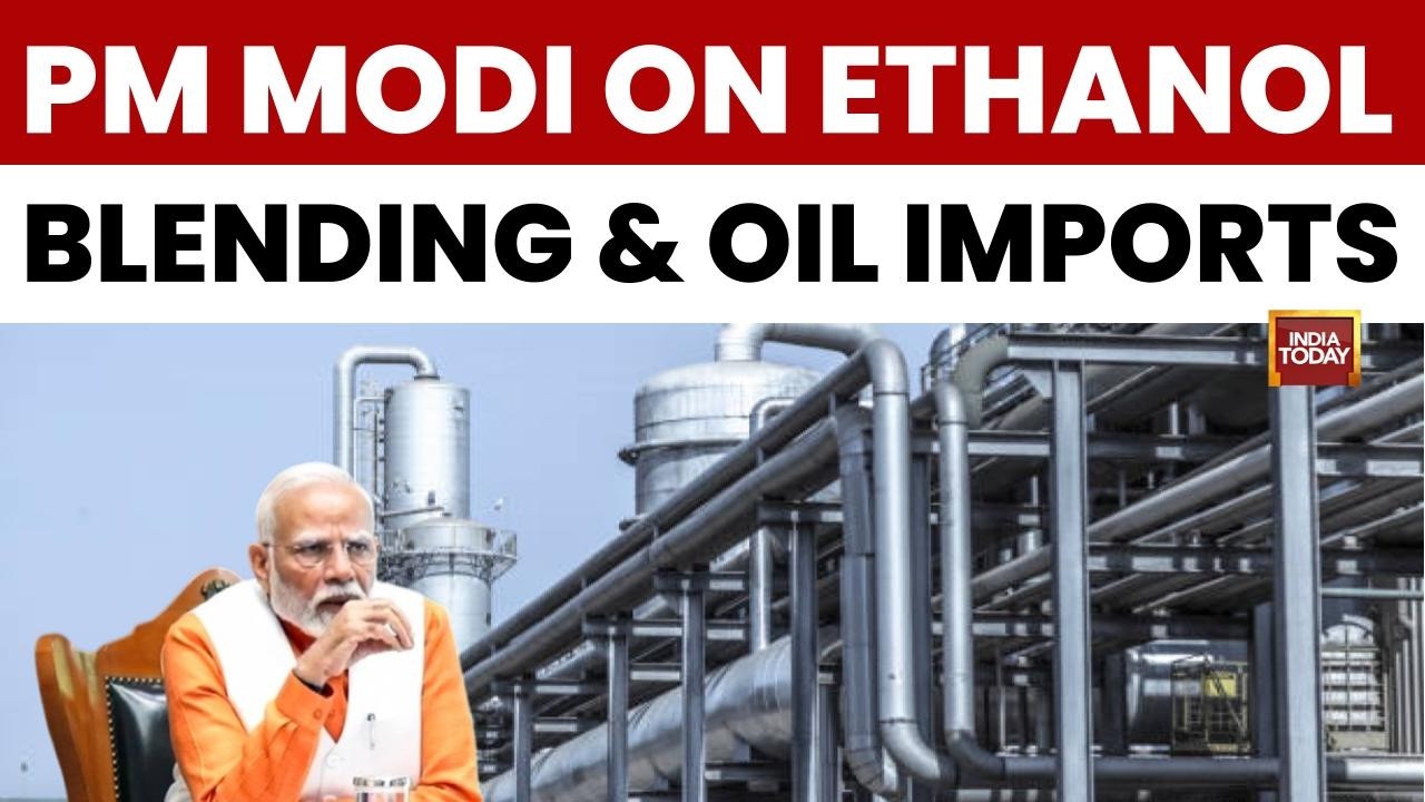 PM Modi On War: India Nears 20% Ethanol Blending, Cuts 450 Million Barrels Oil Import Annually