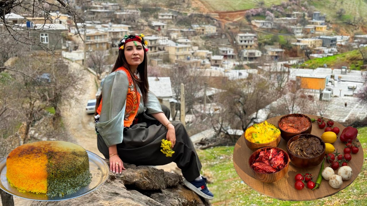 🌶 Mix of Traditional Dishes in the Village of IRAN❗️Iran Village life