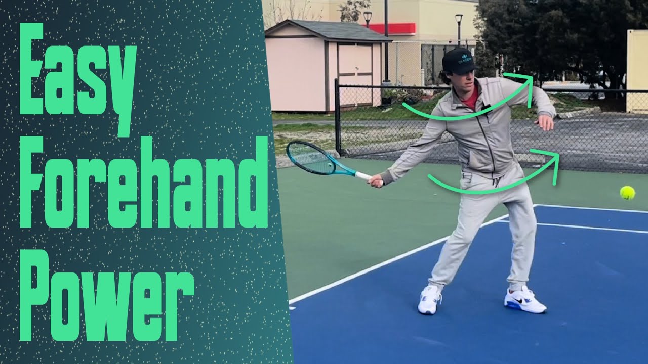 Increase Your Forehand Power With This One Simple Move