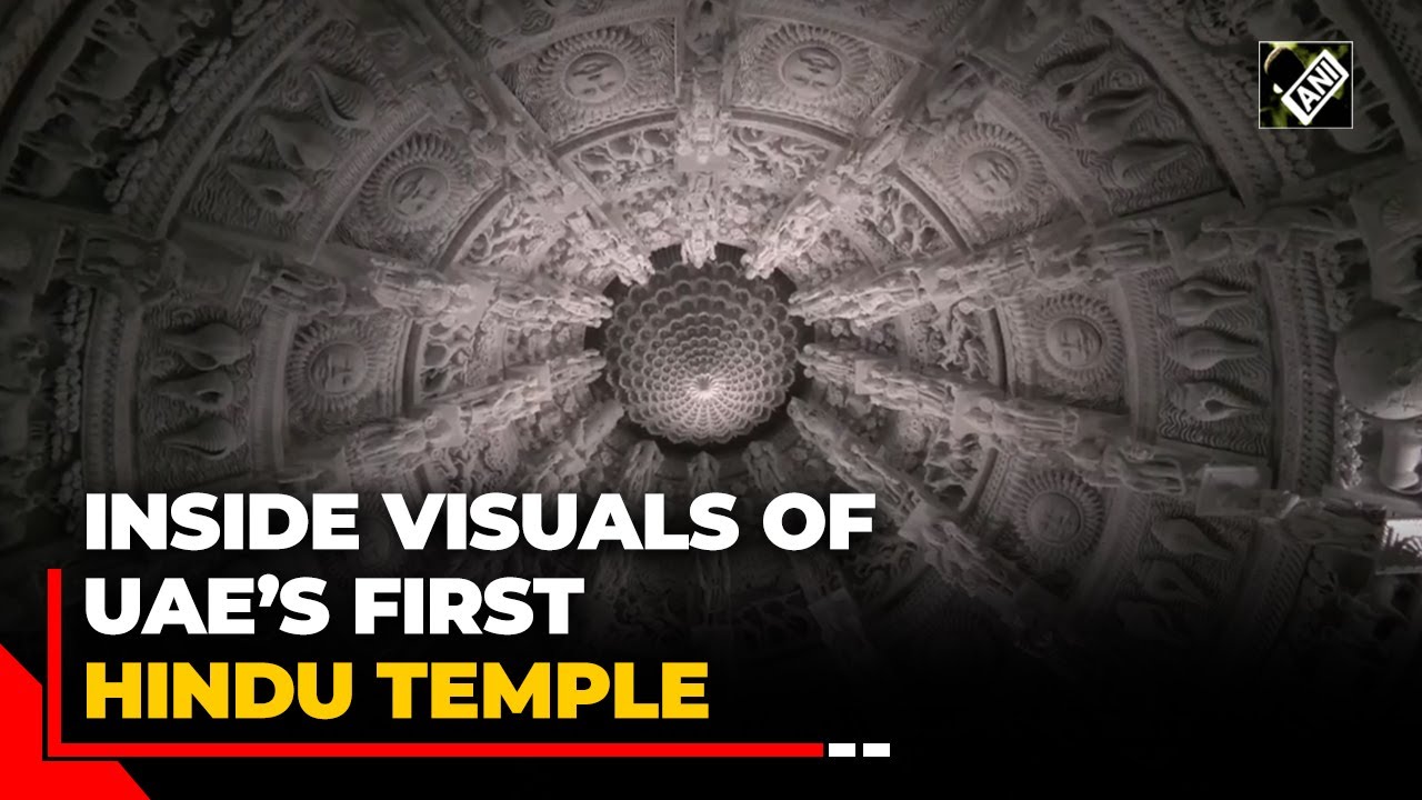 Watch! Inside visuals of the UAE&rsquo;s first Hindu temple, BAPS Shri Swaminarayan Mandir