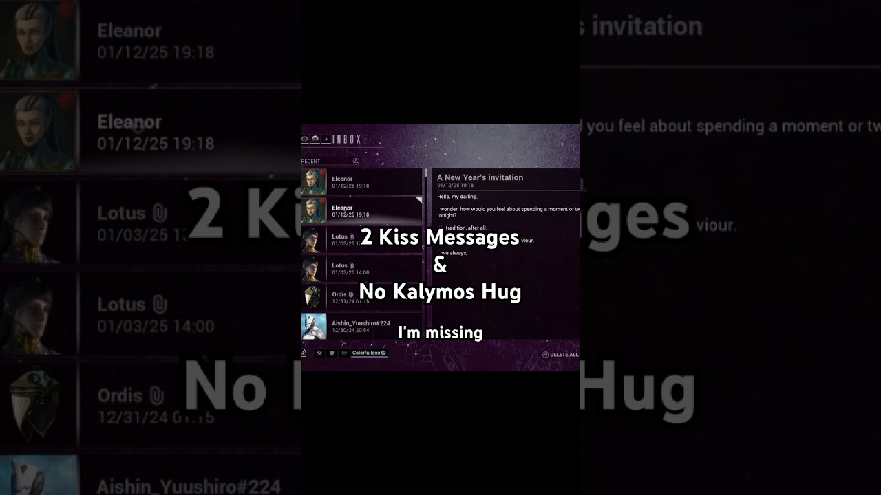 2 Duplicate Kiss Communications But No Hug With Kalymos | Warframe: 1999