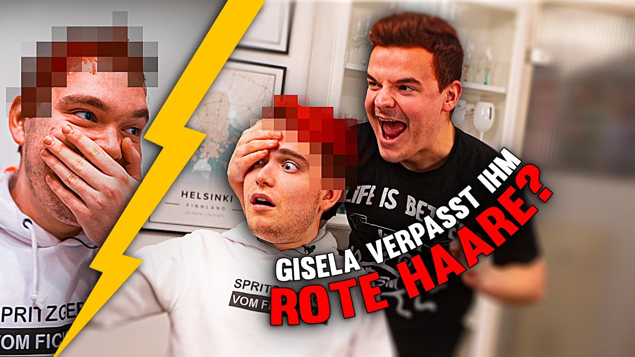 Bekommt Tim ROTE HAARE?  TOURETTE beim HAARE FÄRBEN | Gewitter im Kopf